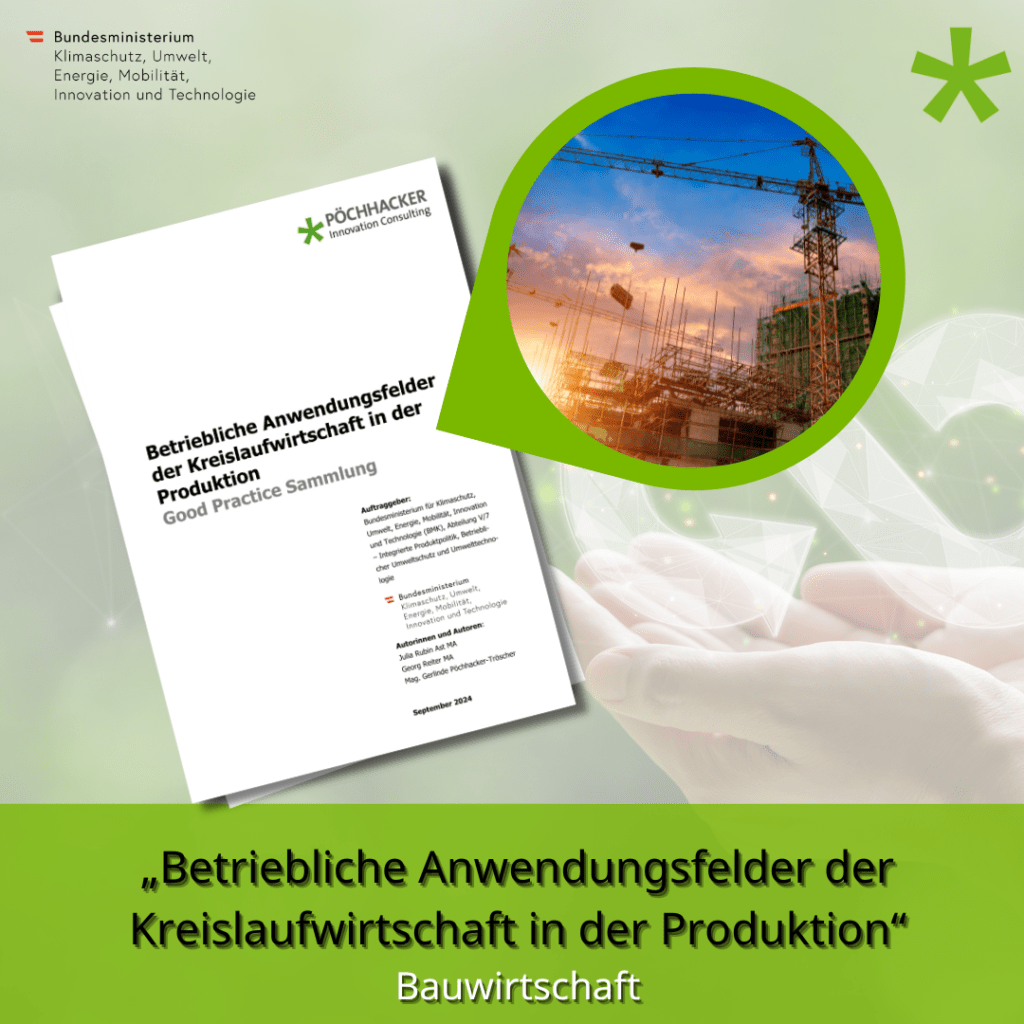 Good Practices in der Kreislaufwirtschaft – Bauwirtschaft