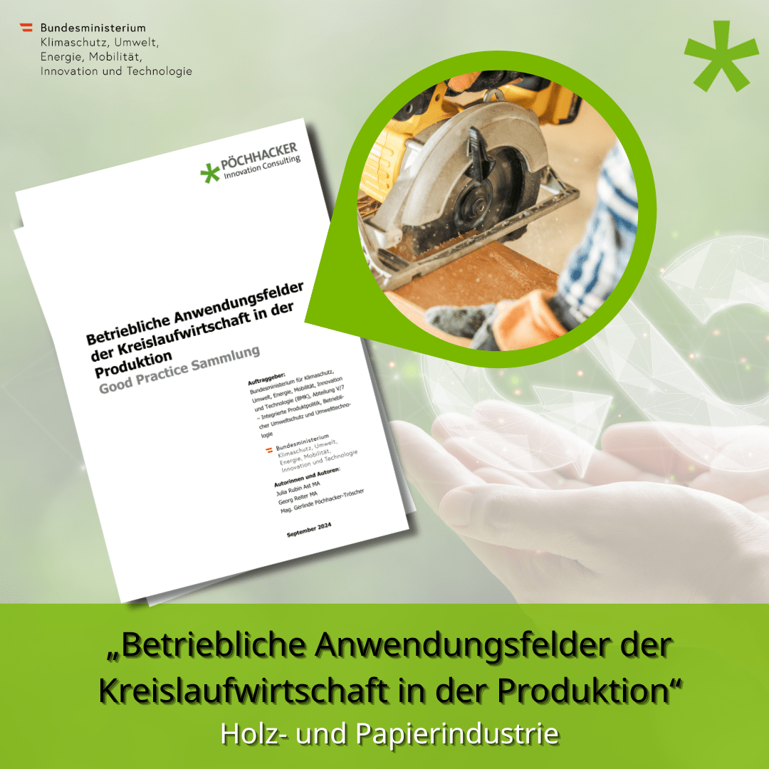 Good Practices in der Kreislaufwirtschaft – Holz- und Papierindustrie